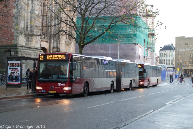 3069 Qbuzz 2013-11-30 Groningen,Grote Markt-BorderMaker