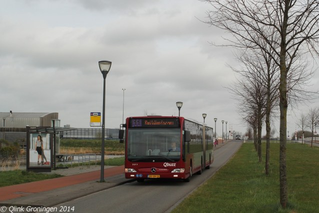 3077 Qbuzz 2014-3-19 Groningen,Professor Uilkensweg-BorderMaker