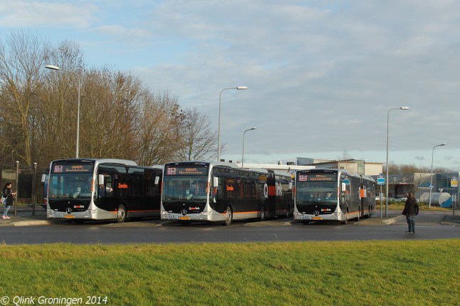3406-3407-3405 Qbuzz 2014-1-6 Groningen,Zernike Busstation-BorderMaker