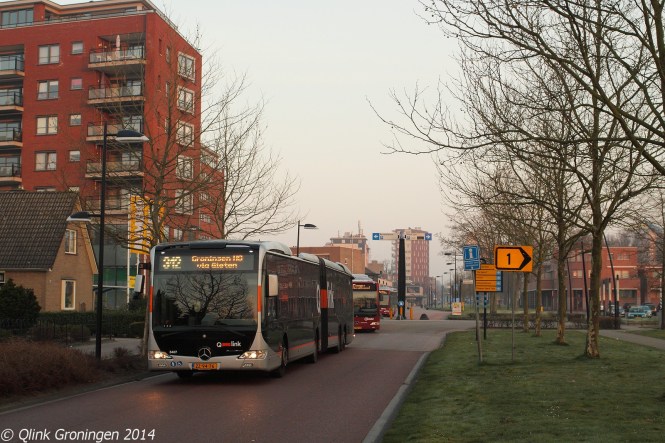 3407 Qbuzz 2014-3-13 Stadskanaal,Navolaan-BorderMaker