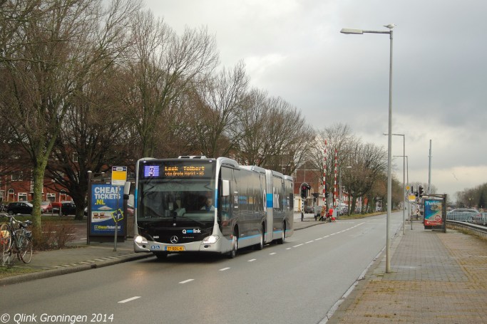 3420 Qbuzz 2014-1-6 Groningen,Oosterhamrikbaan-BorderMaker