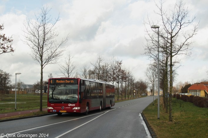 3521 Qbuzz 2014-2-21 Groningen,Peizerweg-BorderMaker