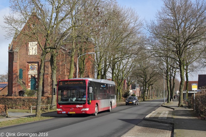 3211 Qbuzz 2016-3-5 Harkstede,Hoofdweg-BorderMaker