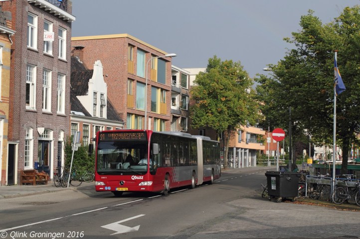 3501 Qbuzz 2016-8-20 Groningen,Turfsingel-BorderMaker