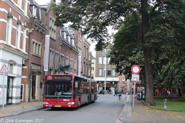 3077 Qbuzz 2017-9-2 Groningen,Akerkhof-BorderMaker